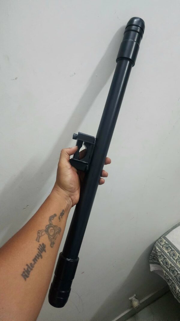Black Iron Rod leg guard (Bat & Without bat)