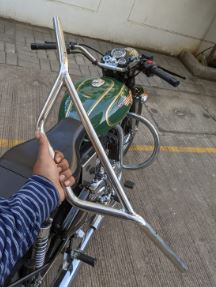 Bullet RD 350 (Rod) Handle bar Stainless Steel